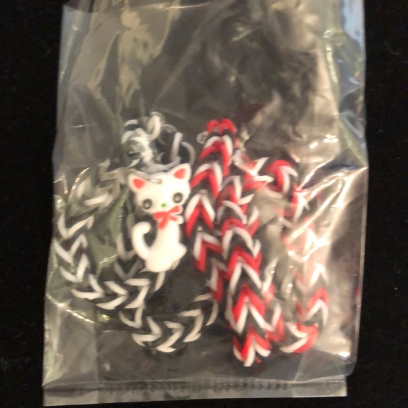 HANDMADE CHOKER AND TWO BRACELETS - Picture 7 of 7